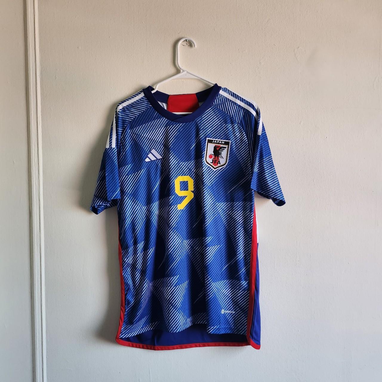 Japan Home Jersey Mitoma 9 Size True... Depop
