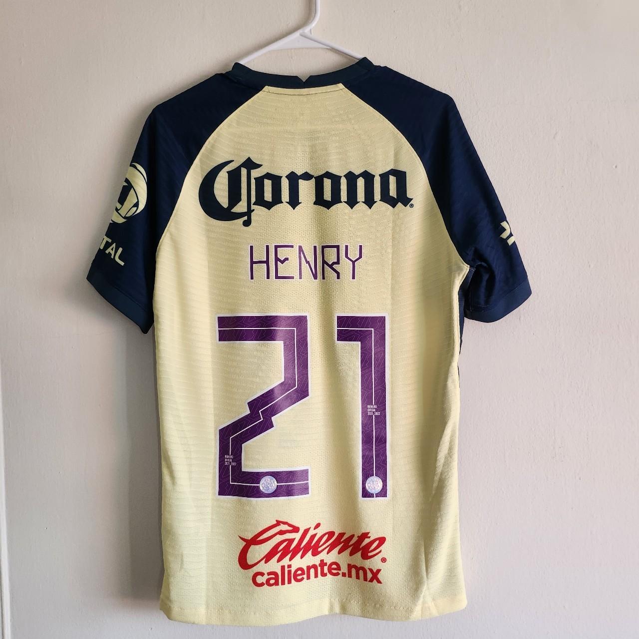 Nike Club America Henry Martin Away Jersey w/ Liga MX Patch 22/23