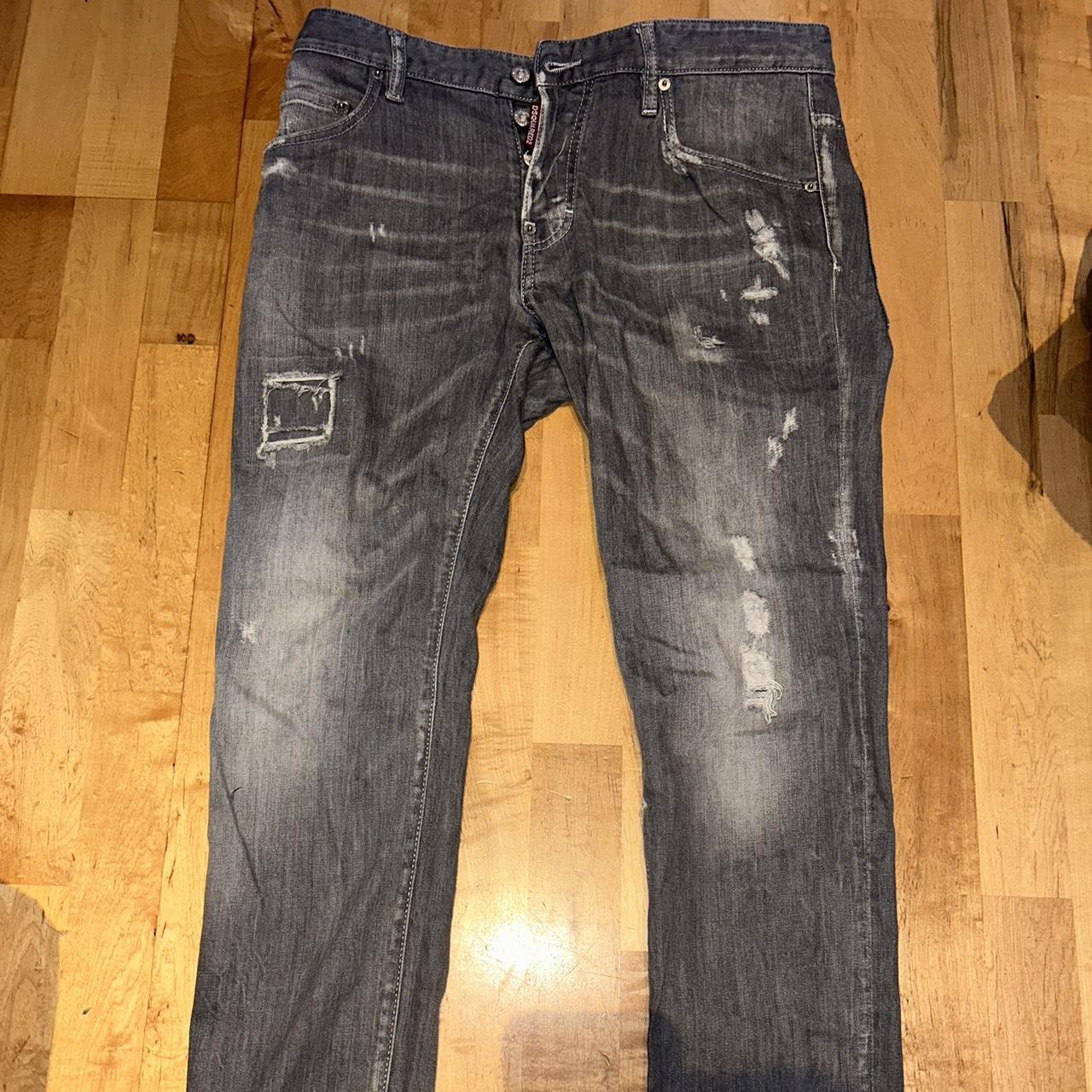 Dsquared2 Men's Grey Jeans | Depop