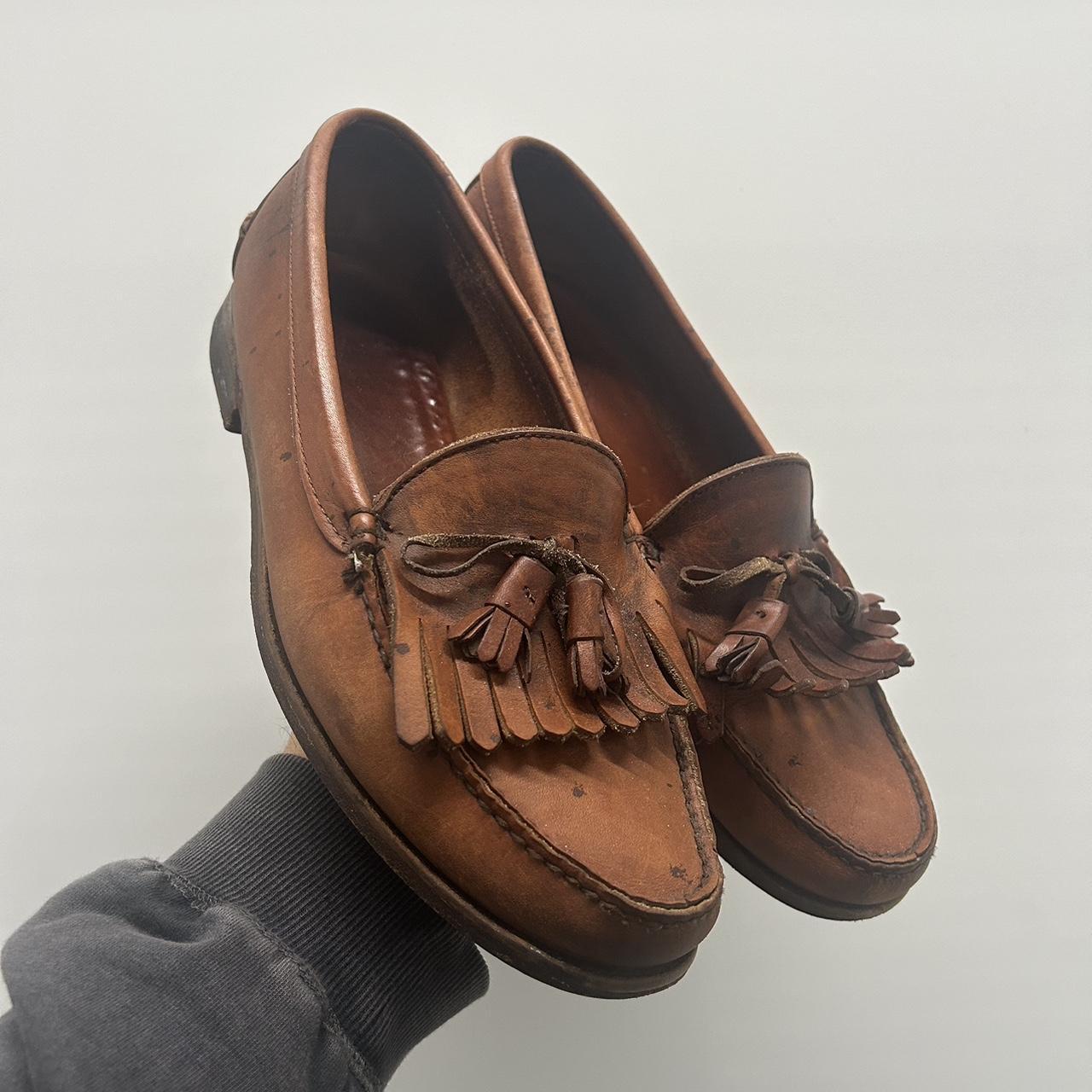 vintage 90s rare polo ralph lauren tassel loafers. Depop