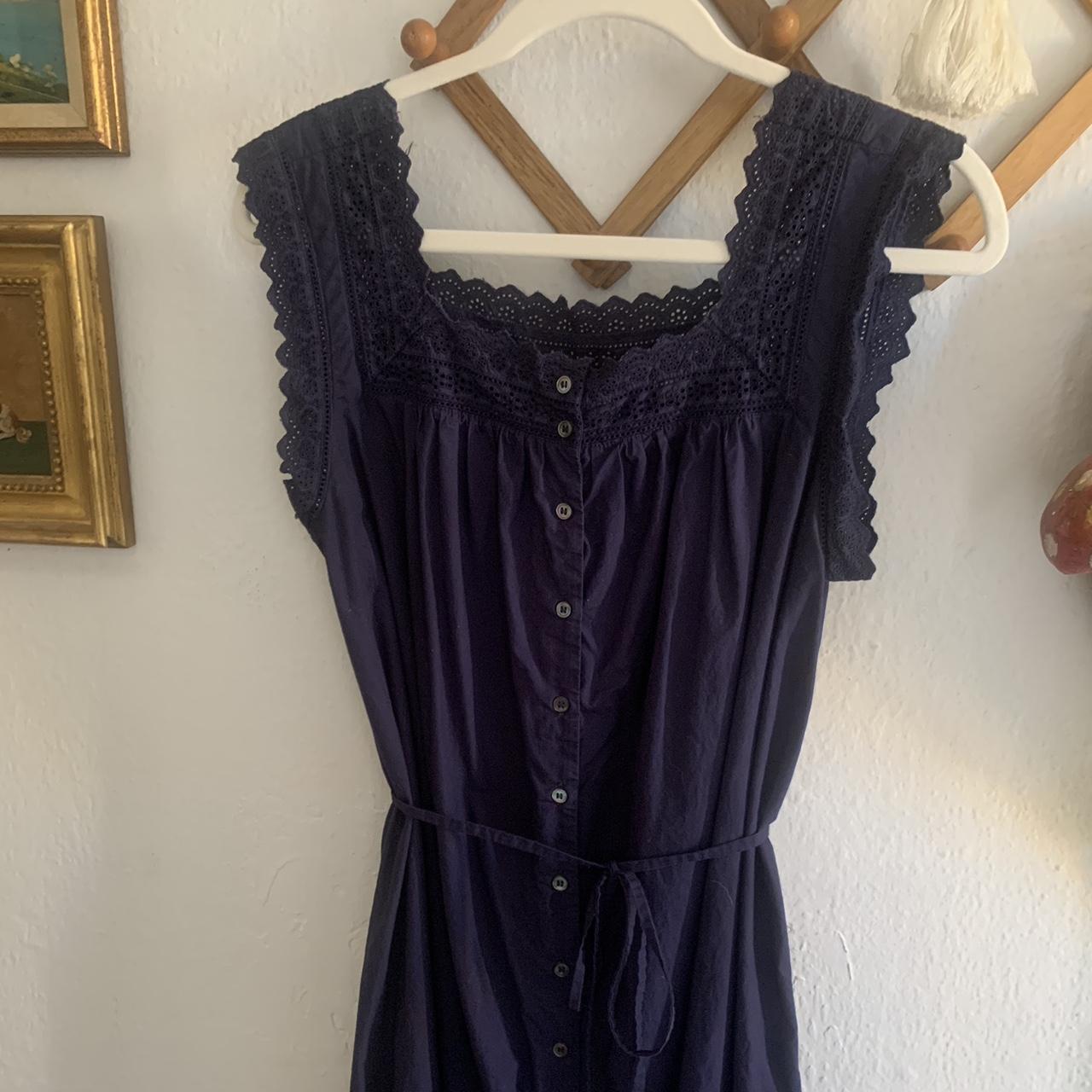 Doen dress in navy, size S. So lovely! Excellent... - Depop