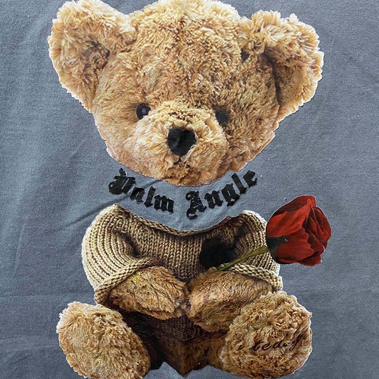 Palm Angels “Teddy Bear” Logo Shirt Tagged Palm - Depop