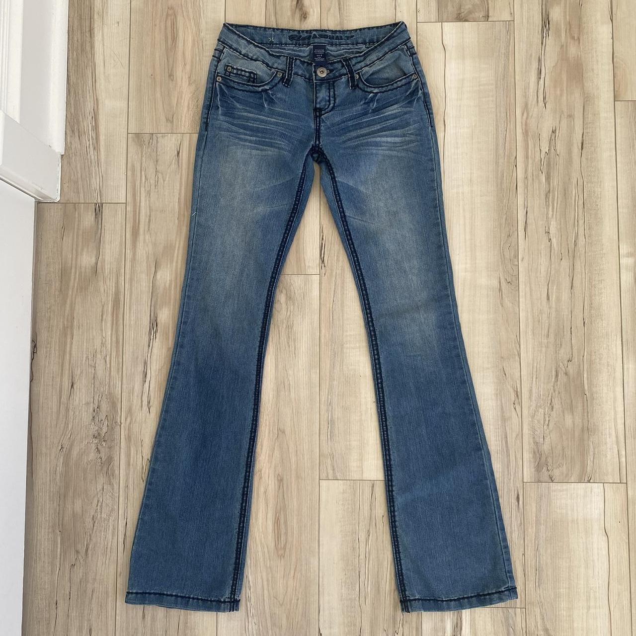 Y2K Low Rise Bootcut Denim Jeans! In Good Condition... - Depop