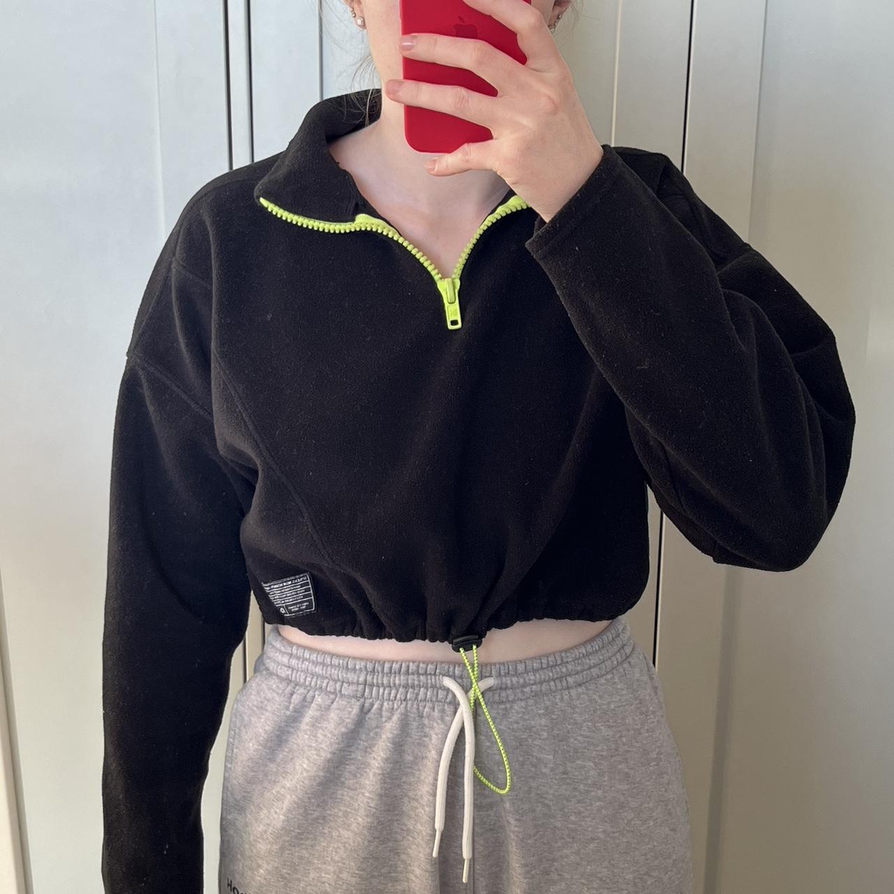 Urban outfitters cropped outlet fleece