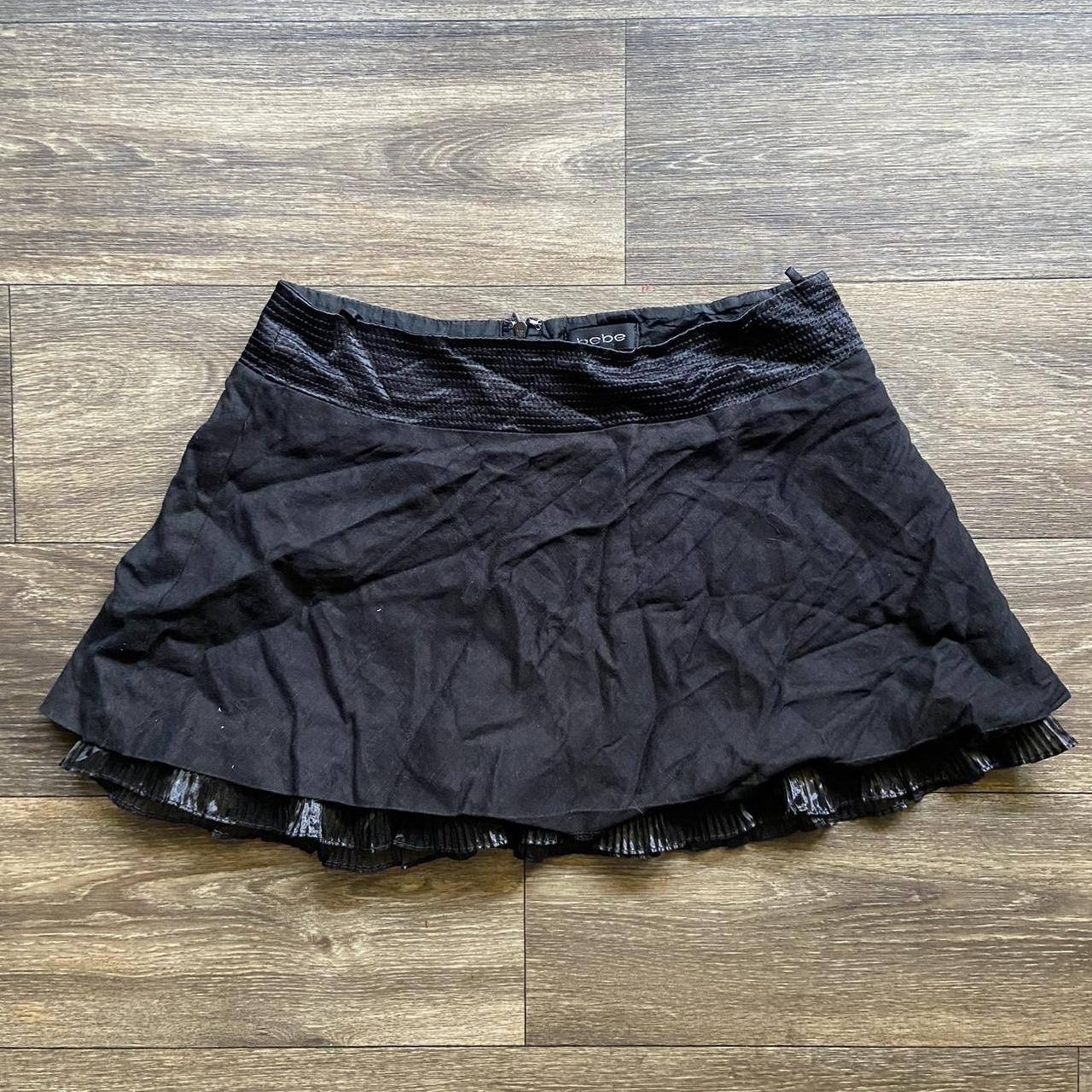 Black Bebe Miniskirt FREE SHIPPING #sophisticated,... - Depop