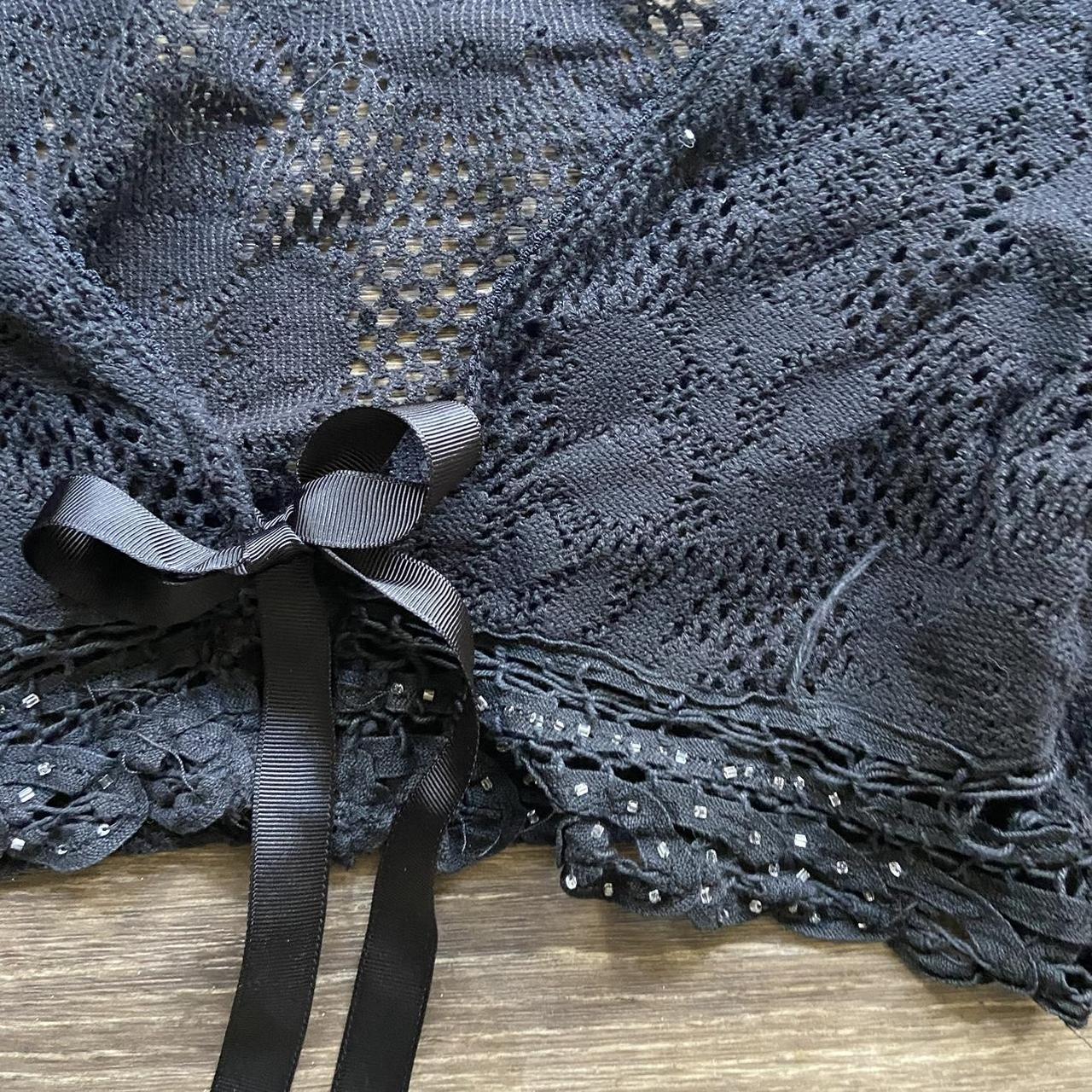 Morgan De Toi Women S Black Cardigan Depop