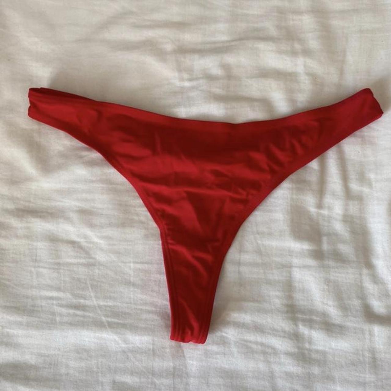 SHEIN Women's Red Bikinis-and-tankini-sets | Depop