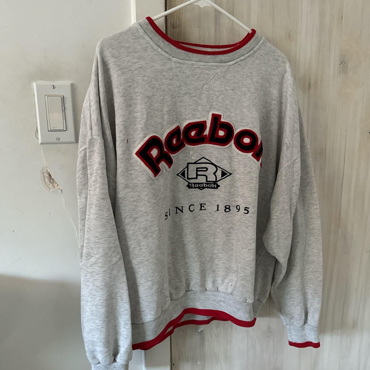 Vintage Reebok NFL Broncos Hoodie - Small - marks on - Depop