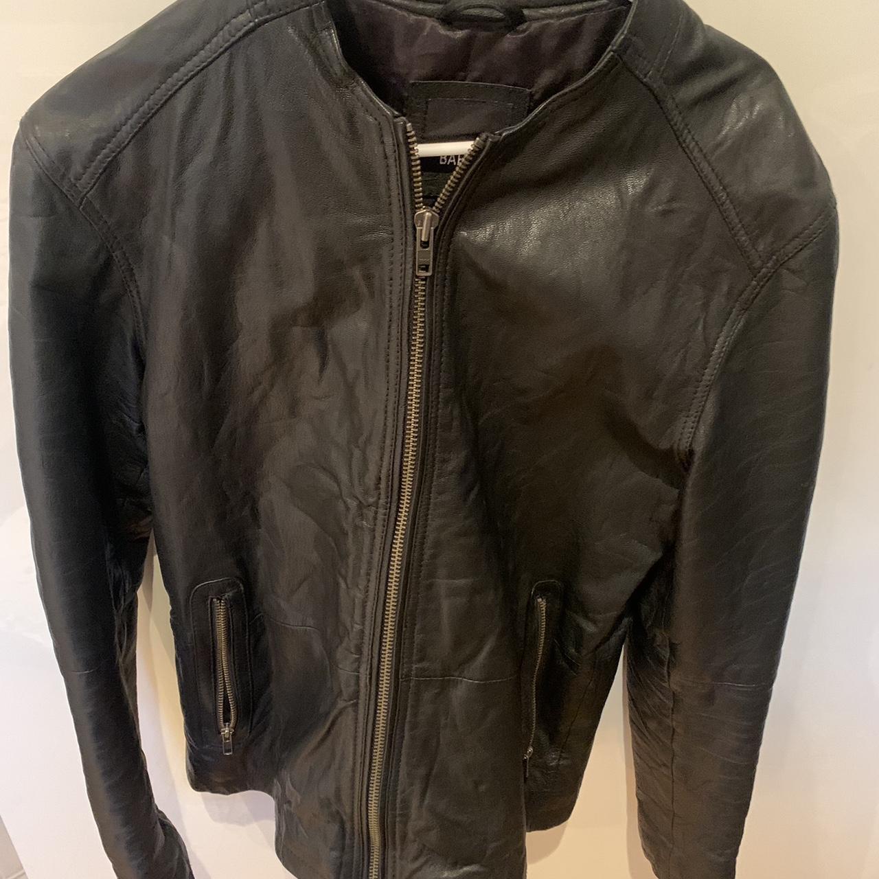 Barney's Men's Black Jacket | Depop