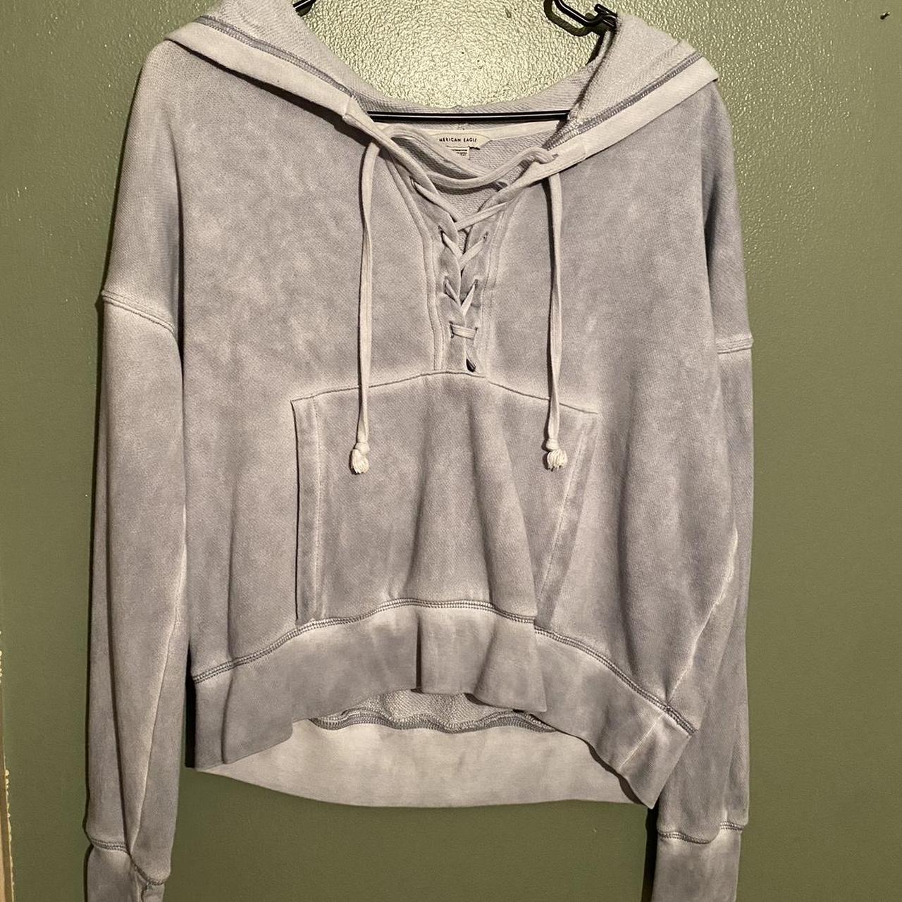 American eagle hotsell velour hoodie