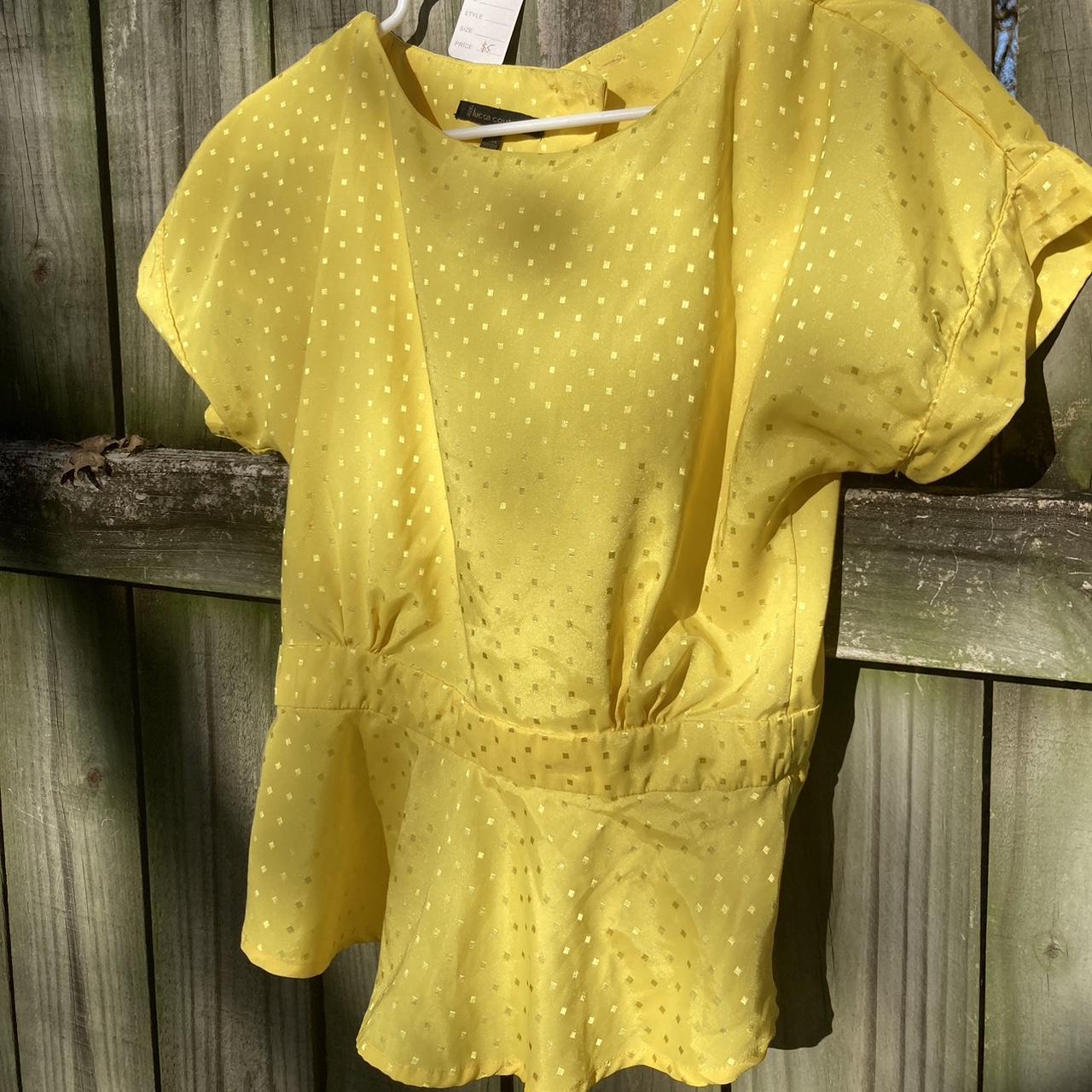 1970s Vintage JcPenny Yellow Gingham Set The Depop, 41% OFF