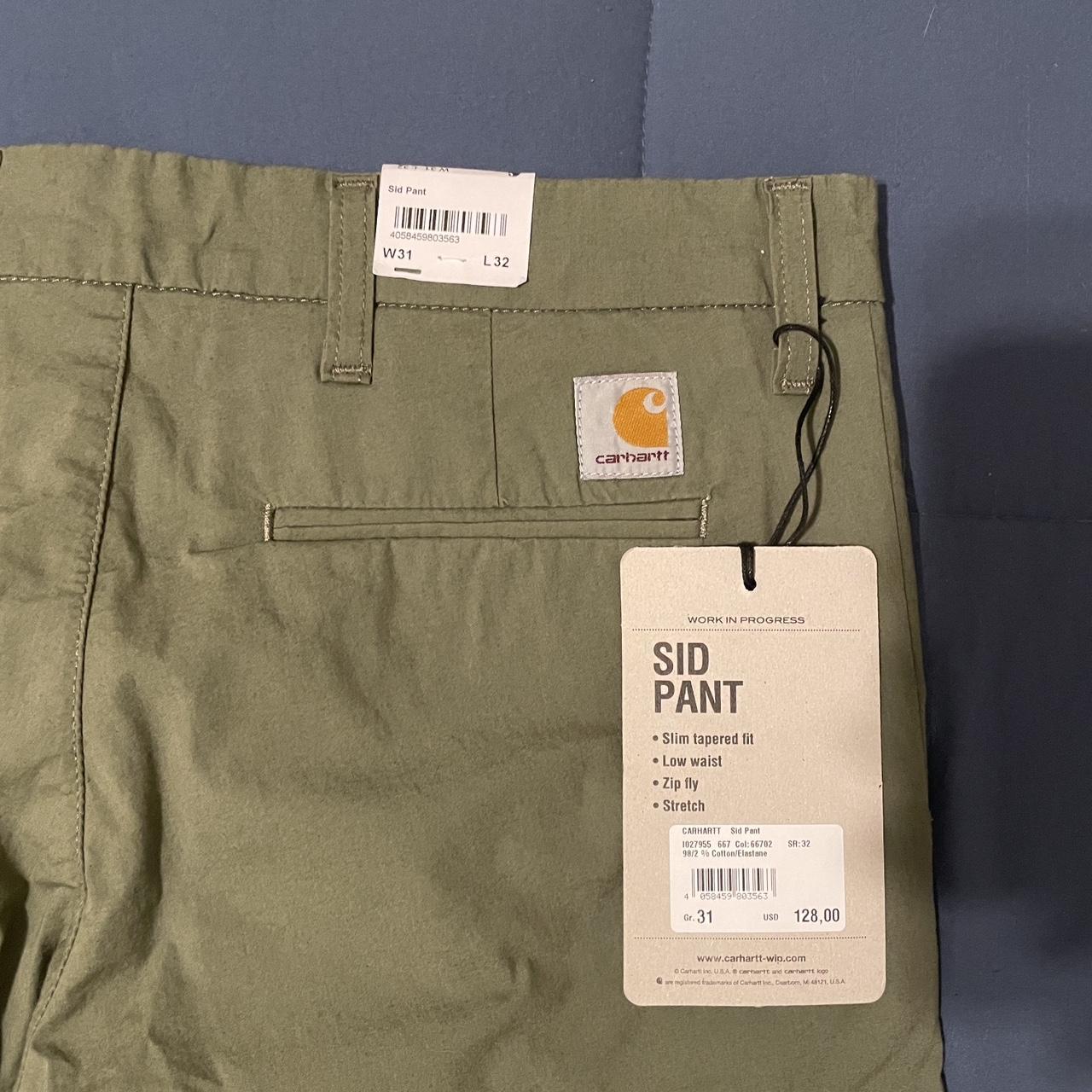 Carhartt work in on sale progress sid pant