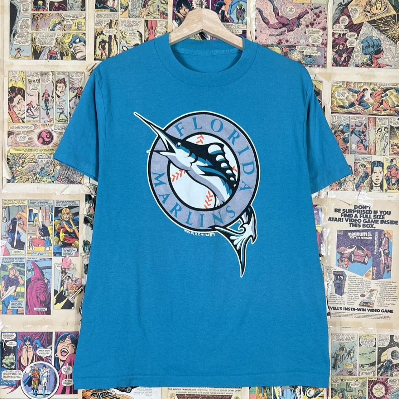 Vintage Florida Marlins T-Shirt (1991)