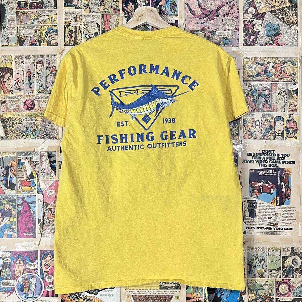 Essential Yellow Columbia Performance Fishing Sword - Depop