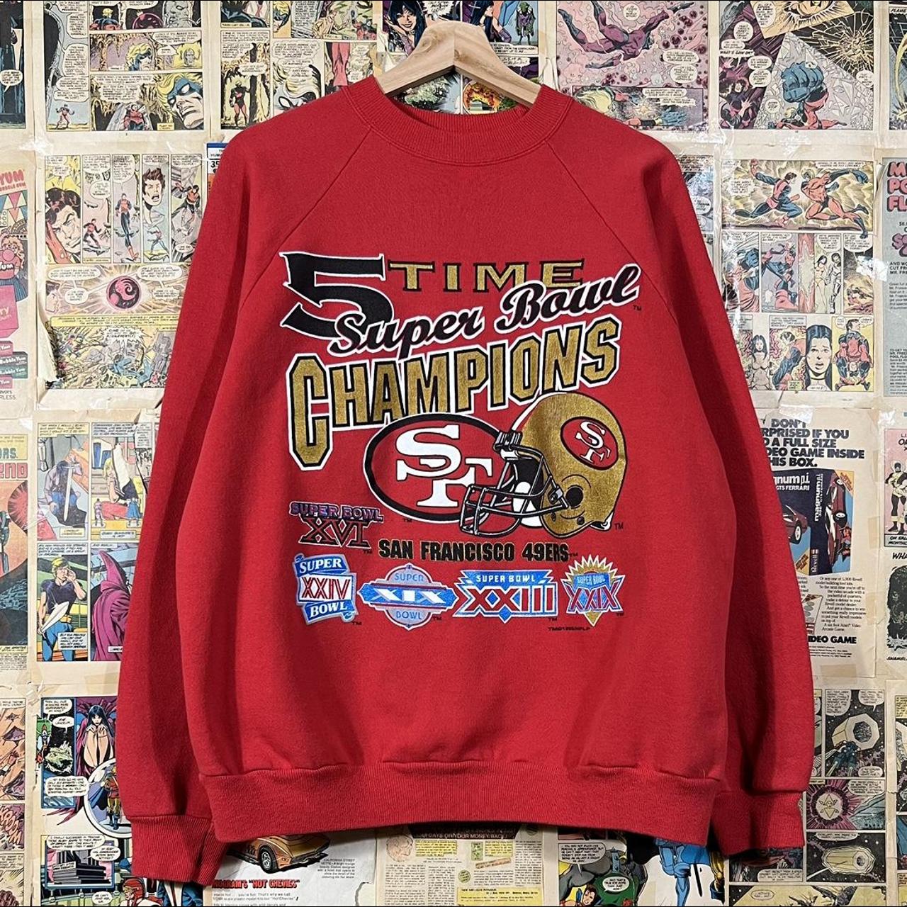 49ers super bowl sweatshirt