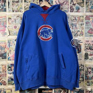 Essential Mitchell & Ness Chicago Cubs Sweatshirt - Depop