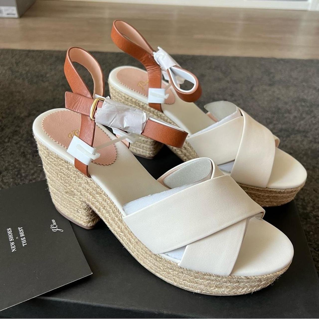 J crew platform espadrille hot sale sandals