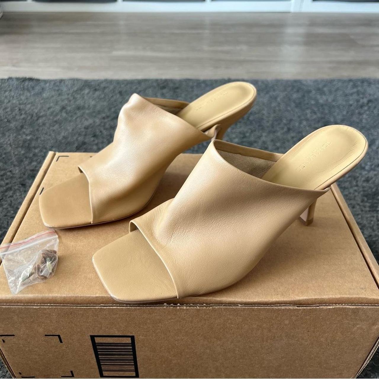 tony bianco benny mules Heel 3” Store display... Depop
