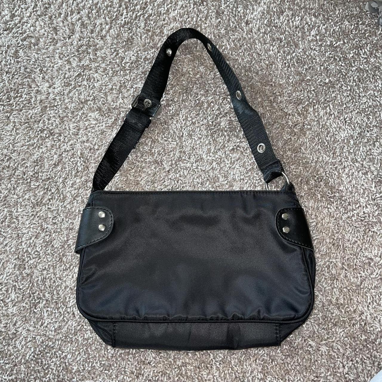 Women's Black and Silver Bag | Depop