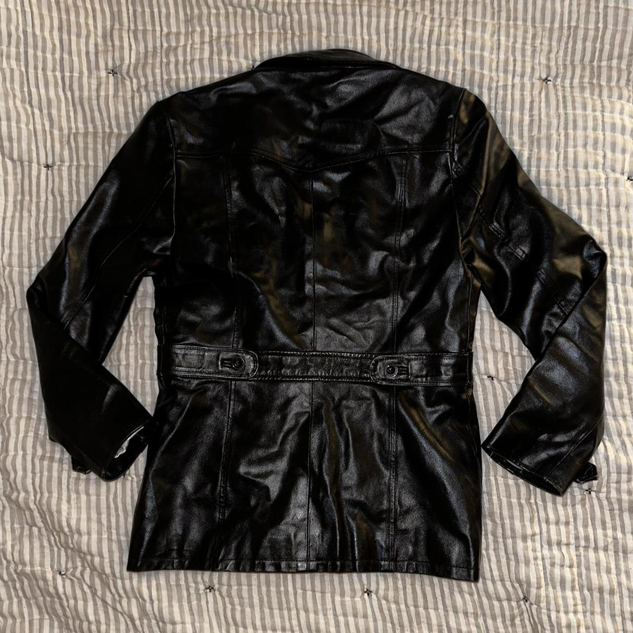 Steve madden leather on sale jacket with flowers