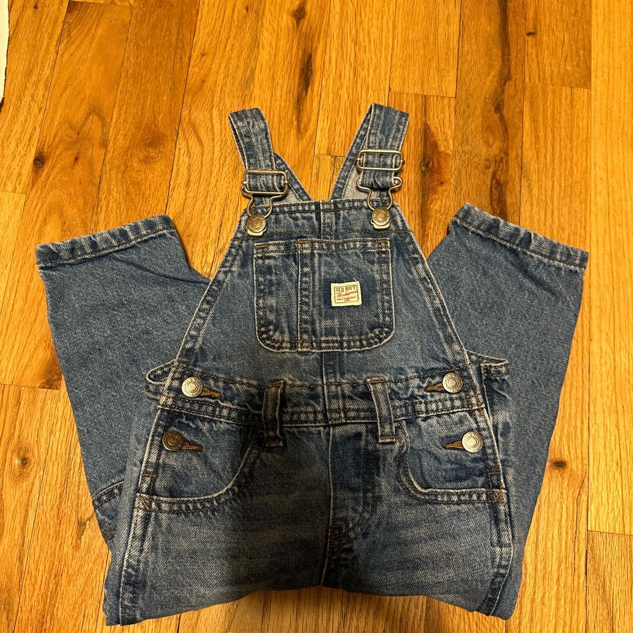 Old Navy Toddler Overalls Size 18-24 Months Used... - Depop