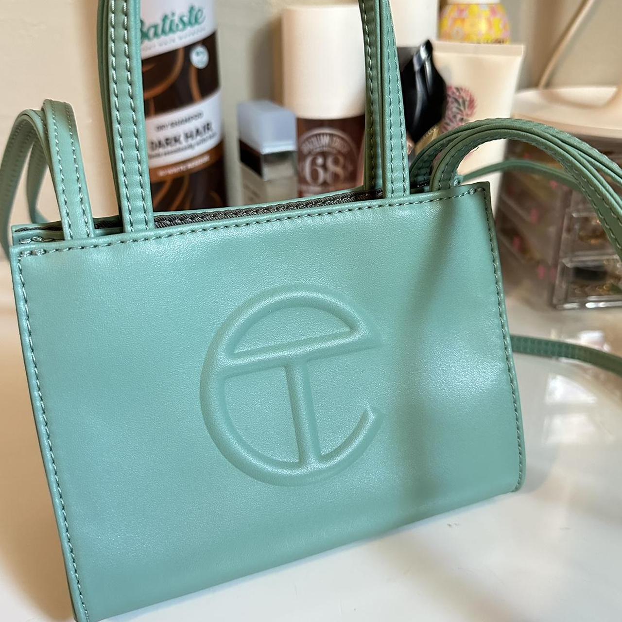 Sage green telfar bag small Depop