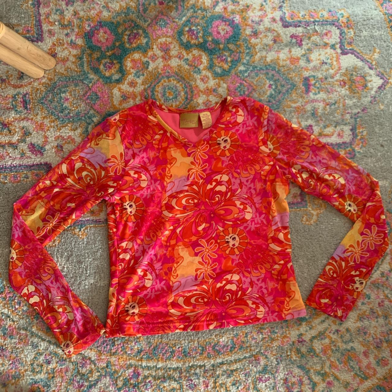 Thalia Sodi mesh shirt Fits like a small - Depop