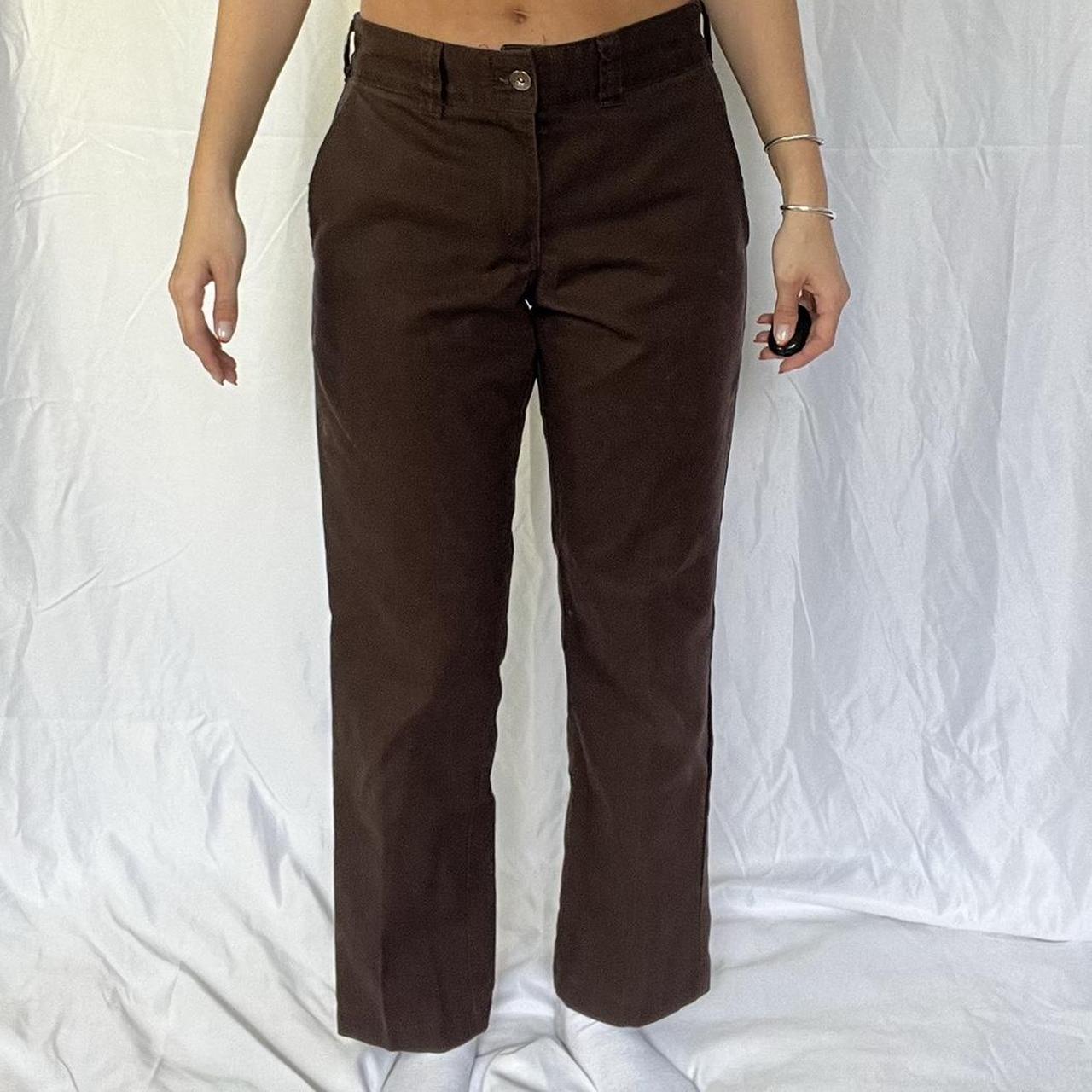 Dickies skateboarding pants in brown! Best fit... Depop