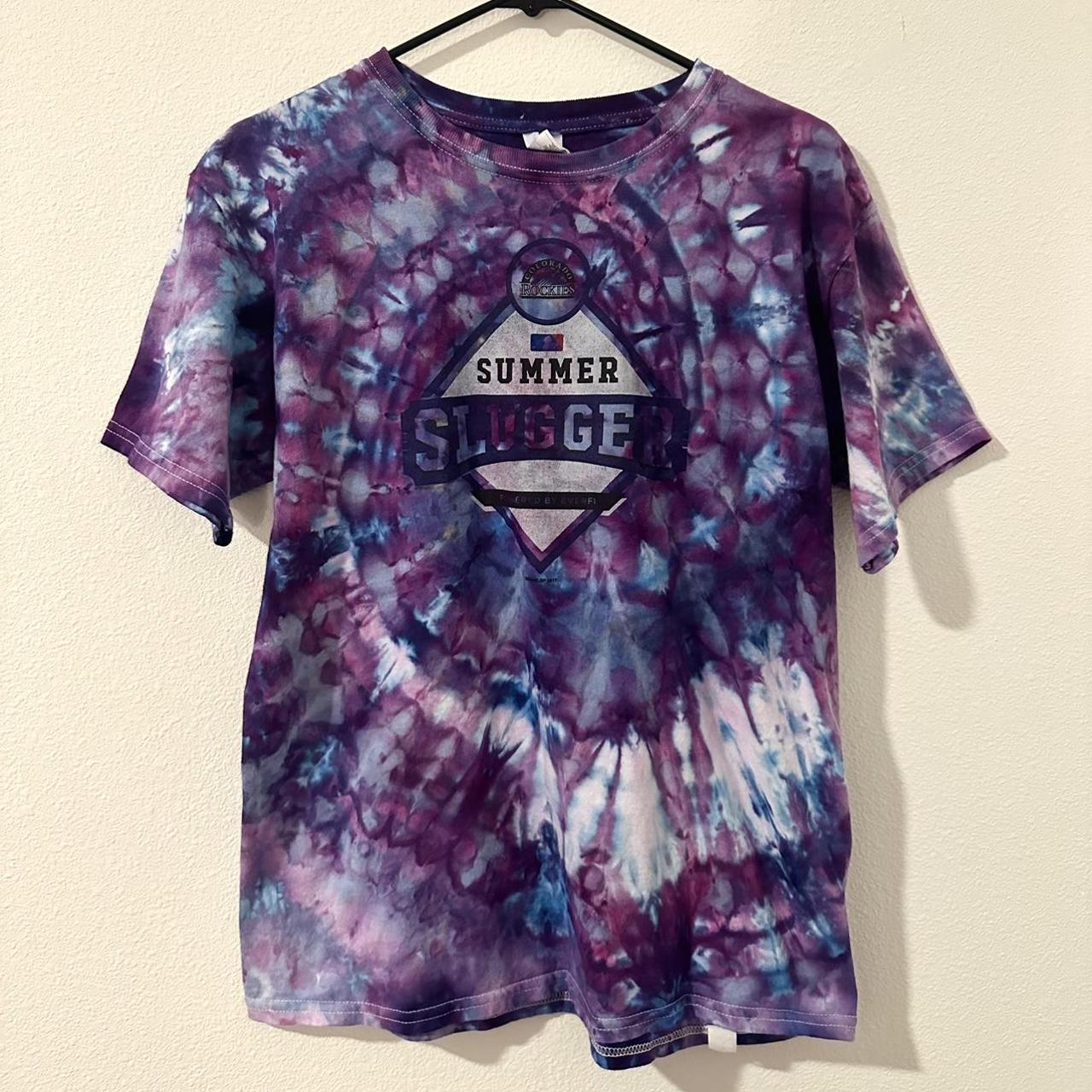 Colorado Rockies Tie Dye Shirt