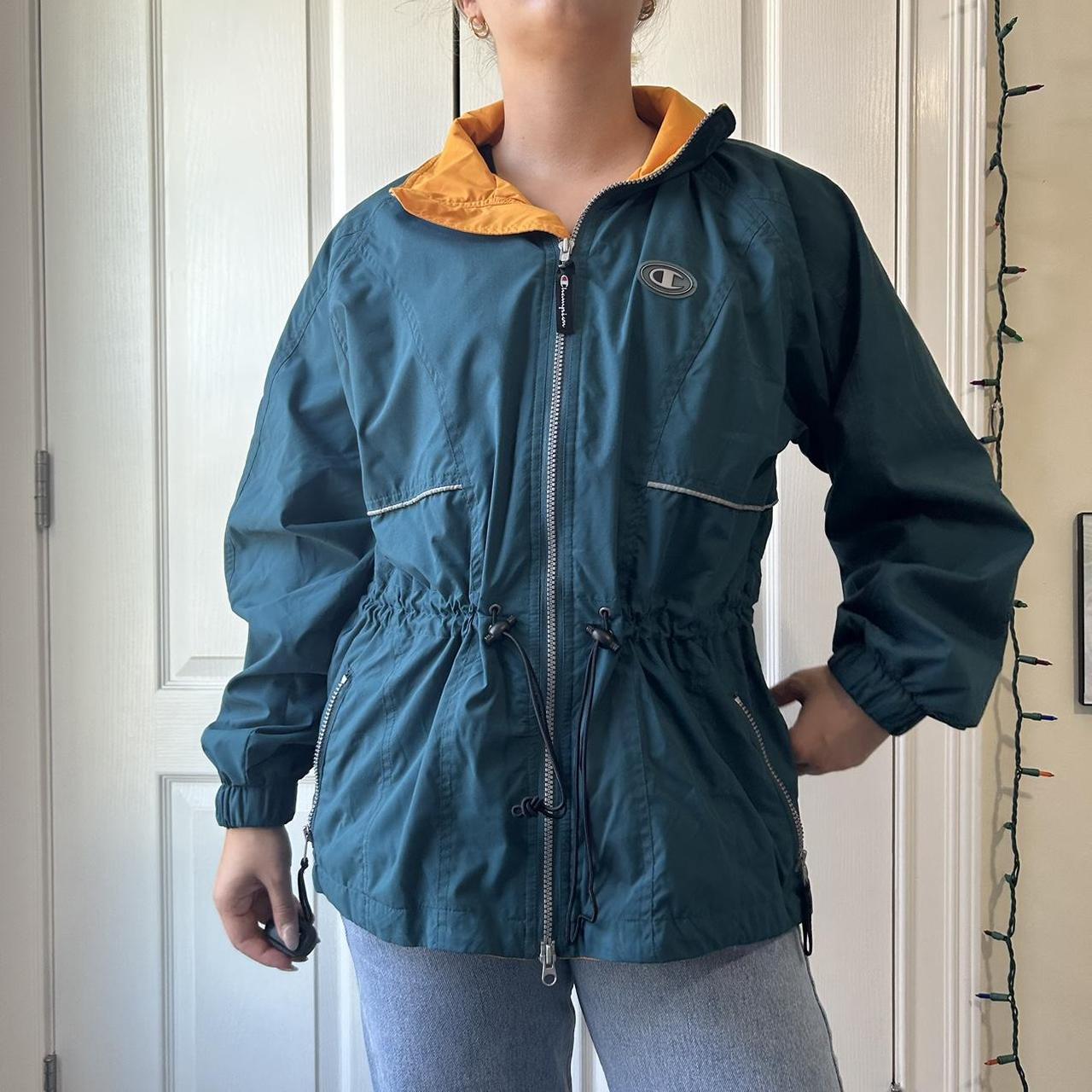 Teal champion clearance windbreaker