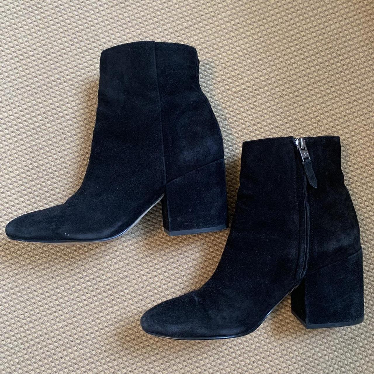 sam edelman black ankle boots