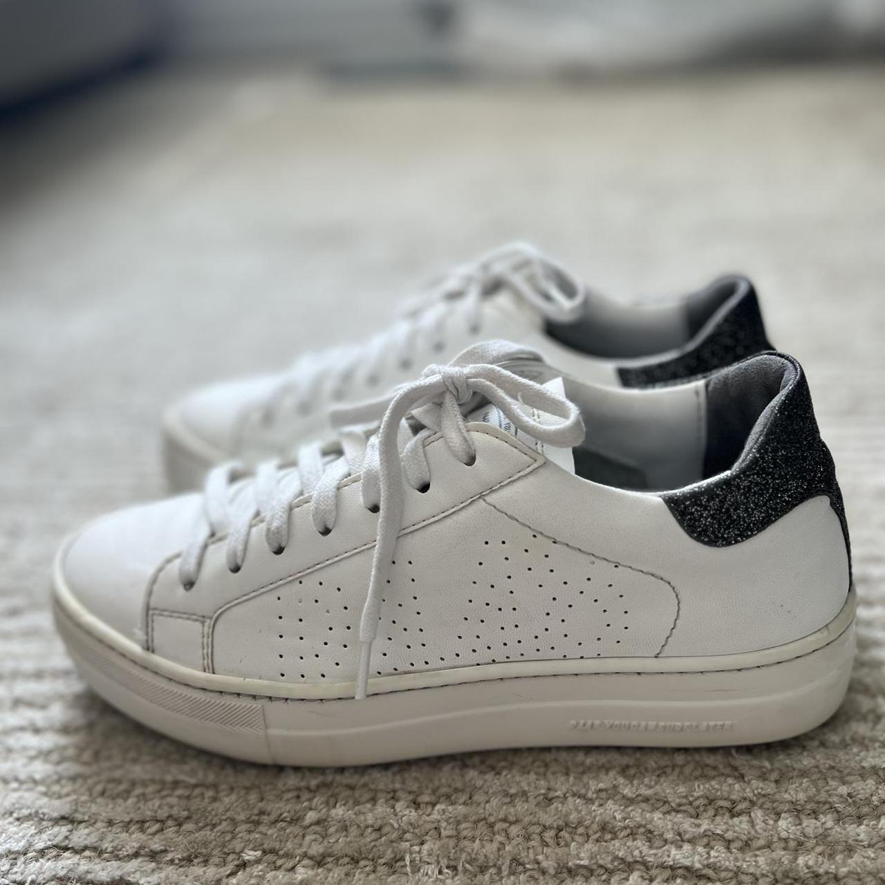 P448 Women's White Trainers | Depop