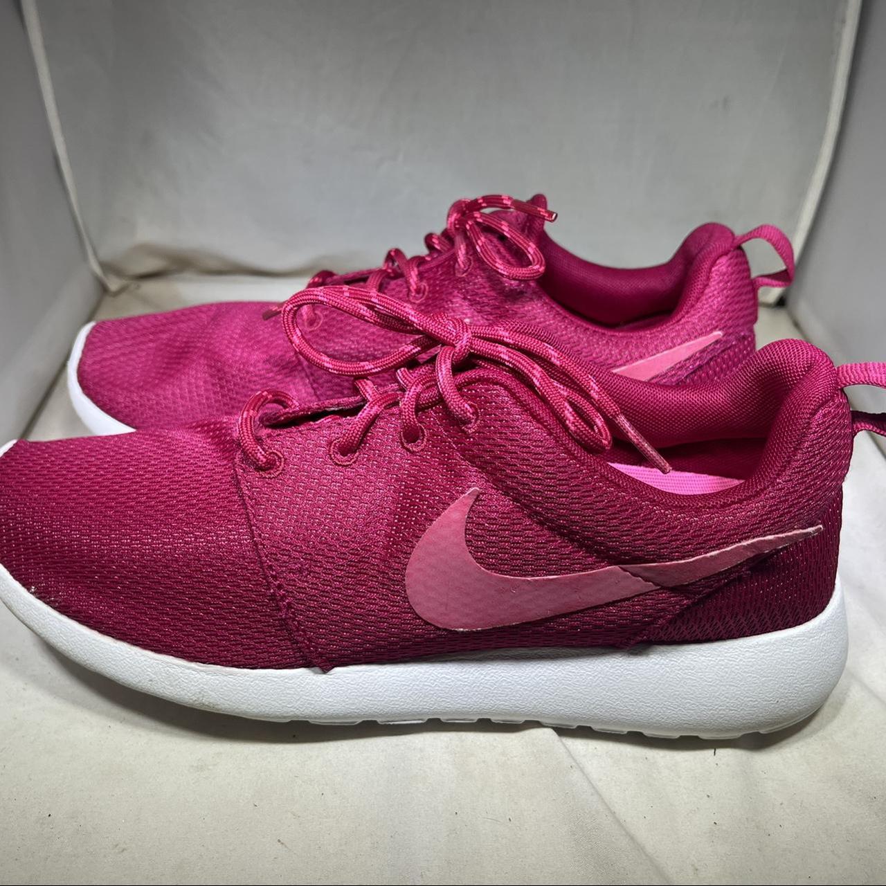 Nike Roshe Run One Pink Pow White... - Depop