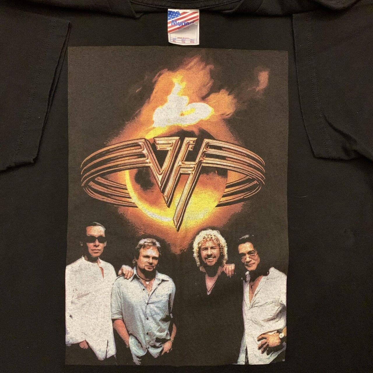 Van Halen Vintage Logo Black T-Shirt