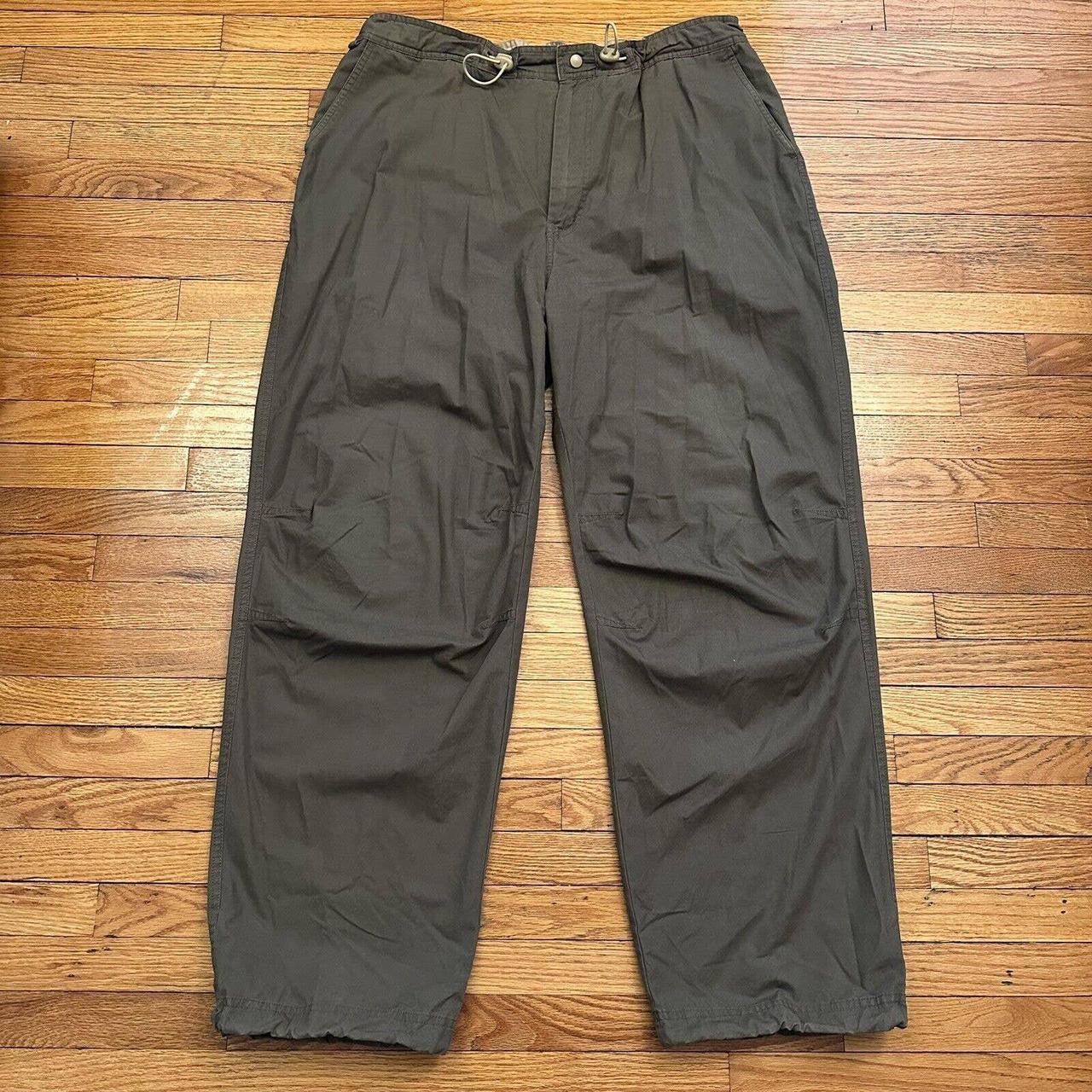 Gap Brown Parachute Cargo Pants Size XL (3841) Men... Depop