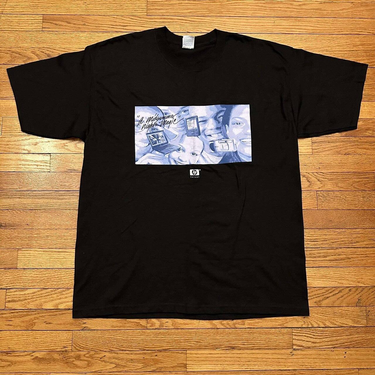 トップス unknown Hewlett Packard hp Print Tee XL Vintage Hewlett Packard HP Invent Promo T-Shirt Size | Depop