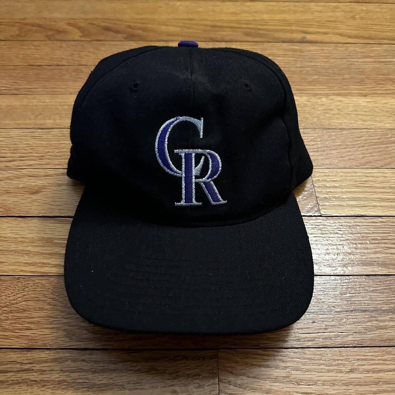 NWT Vintage Colorado Rockies Snapback Hat Cap 90s Mlb Baseball 