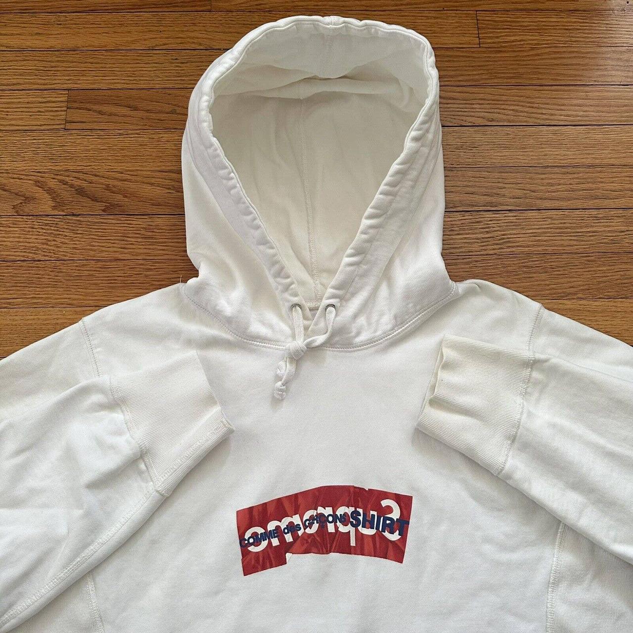 Supreme comme de garcons hoodie on sale