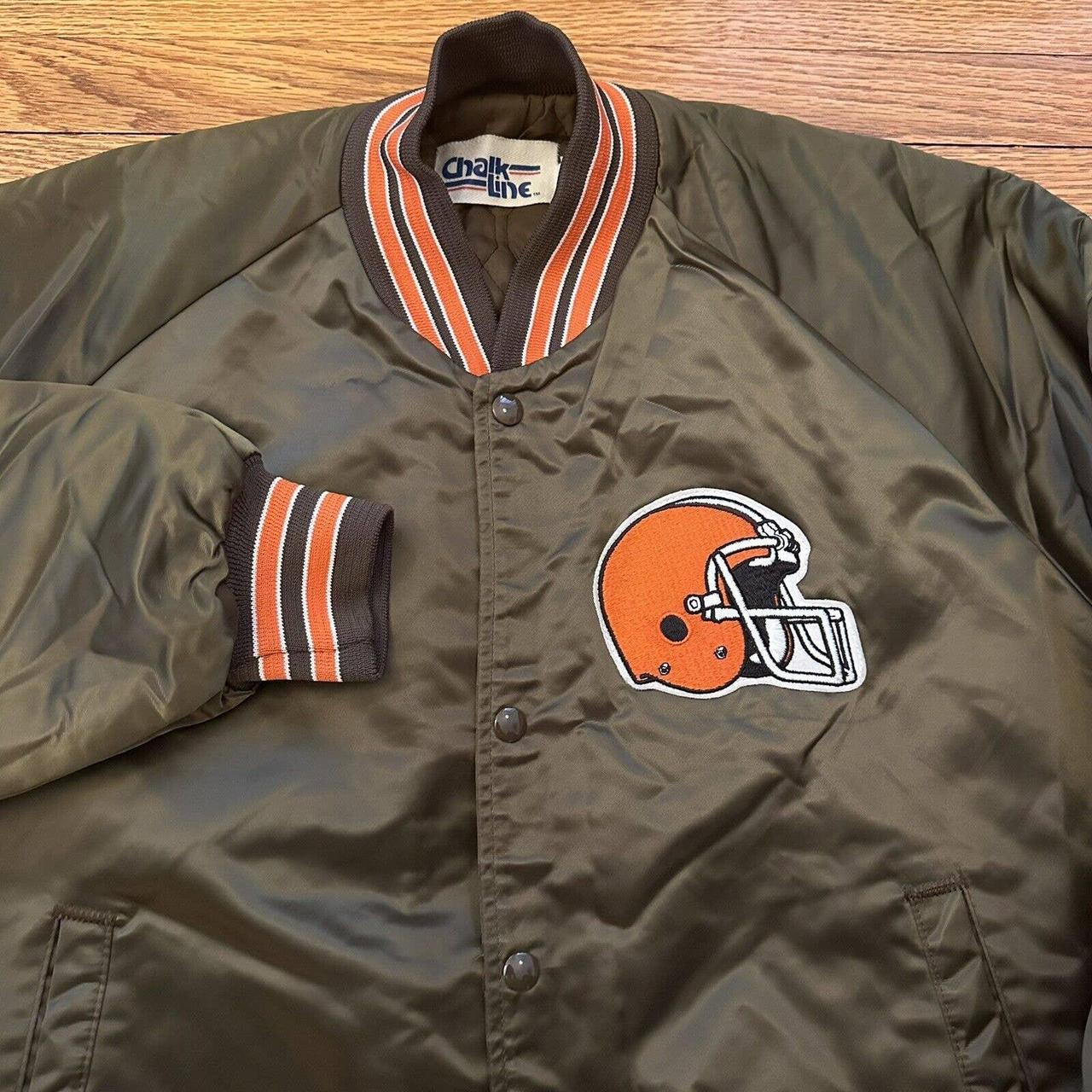 Vintage Chalk Line Cleveland Browns Bomber Jacket