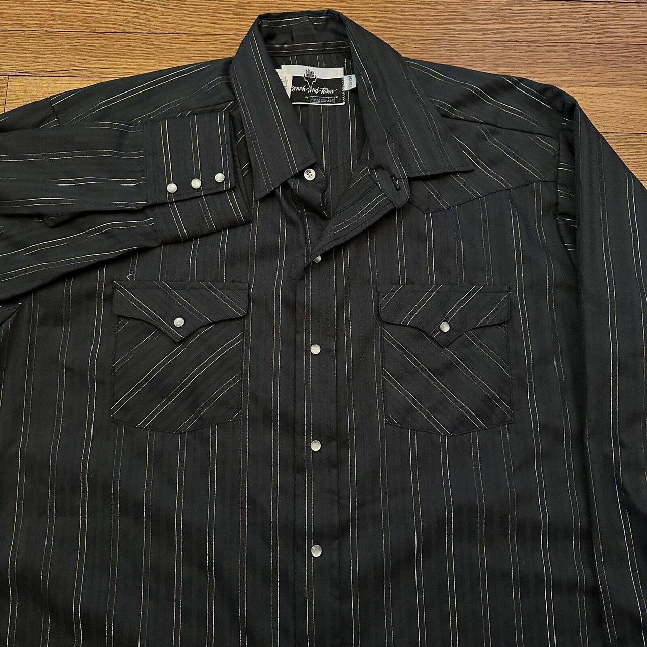 American Vintage Men's Black Shirt | Depop