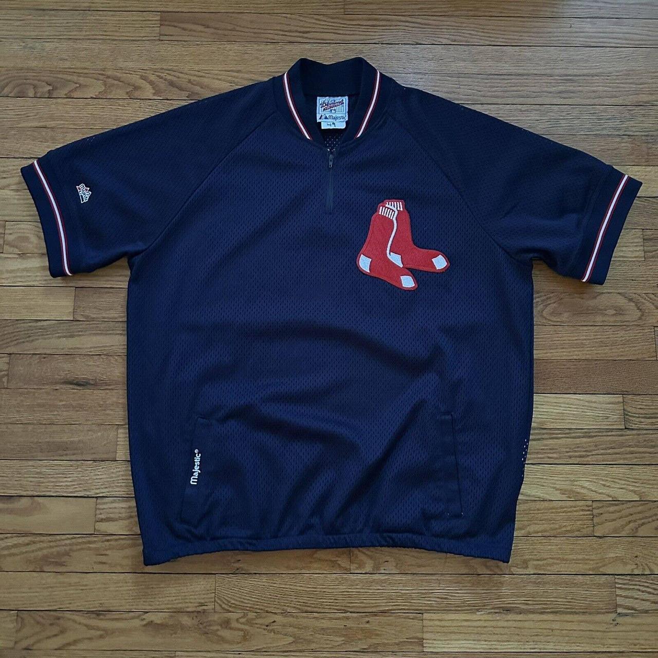 Majestic, Shirts, Red Sox Batting Practice Jersey