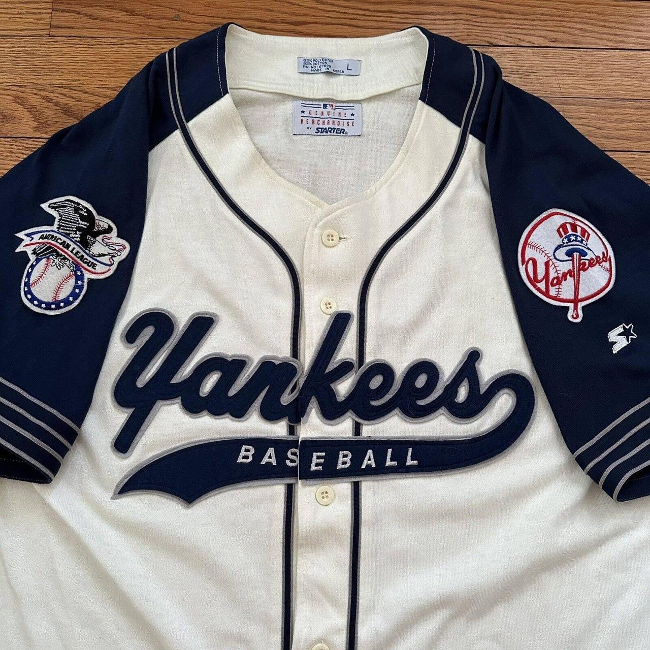 Vintage New York Yankees Jersey shirt size Small - Depop
