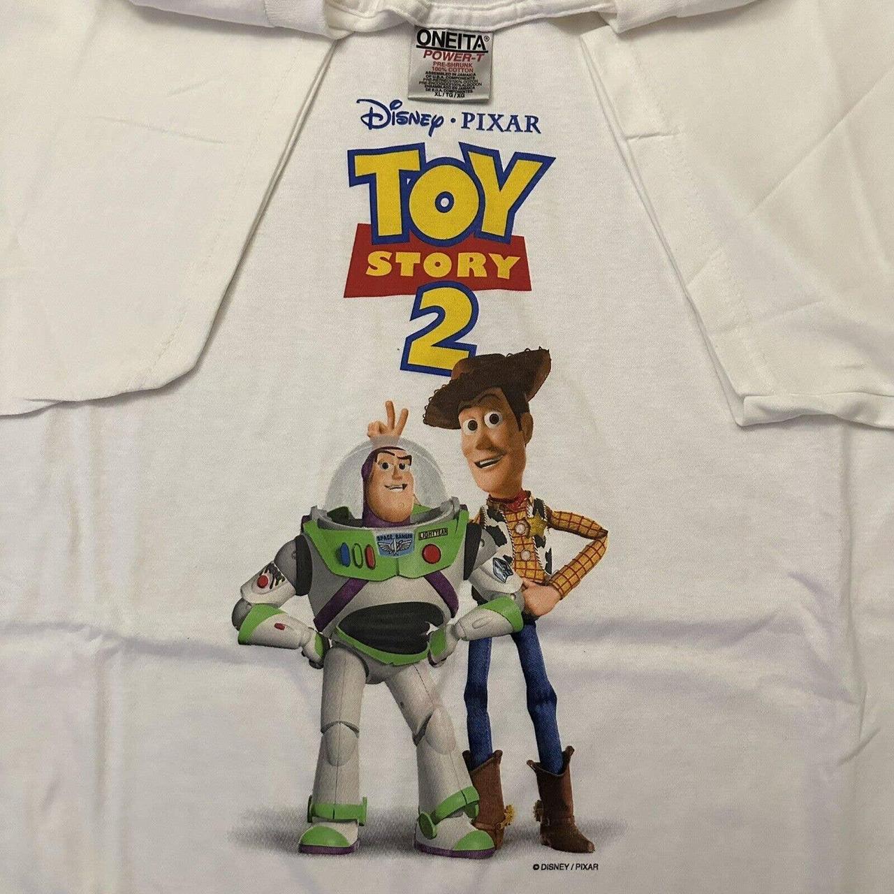 NWOT Vintage 1999 Disney Toy Story 2 Movie Promo Tee | Depop NWOT Vintage 1999 Disney Toy Story 2 Movie Promo Tee | Depop