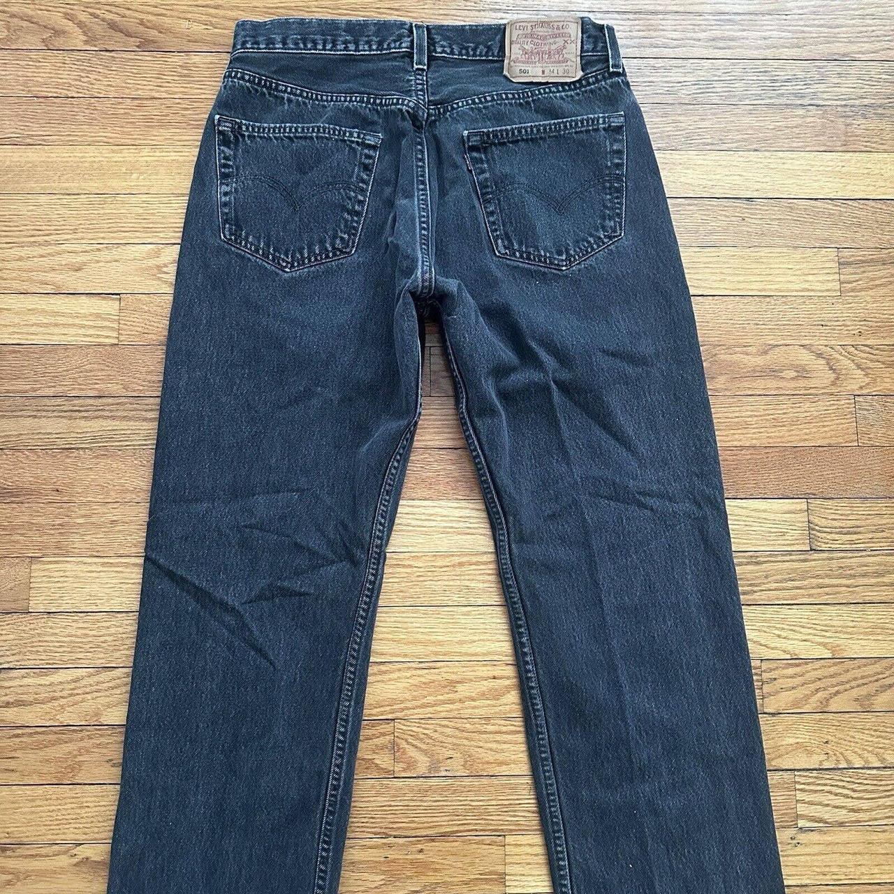 Vintage Levi's 501 Jeans 34x30 Blue Denim Red Tab Faded Denim Grunge Style cheapest Vintage Denim Unisex Jeans