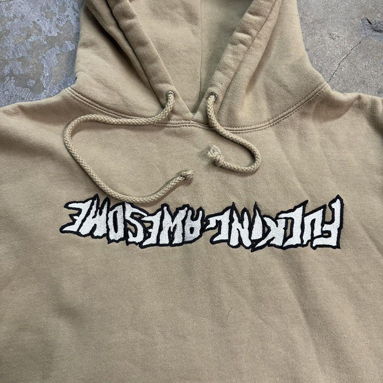 1円～ FUCKING AWESOME EMBROIDERED LOGO HOOD Crm M ファッキンオーサム パーカー トップス アパレル コーデ [同梱不可] FUCKING AWESOME FUCK YOU EMBROIDERED 6 PANEL HAT キャップ