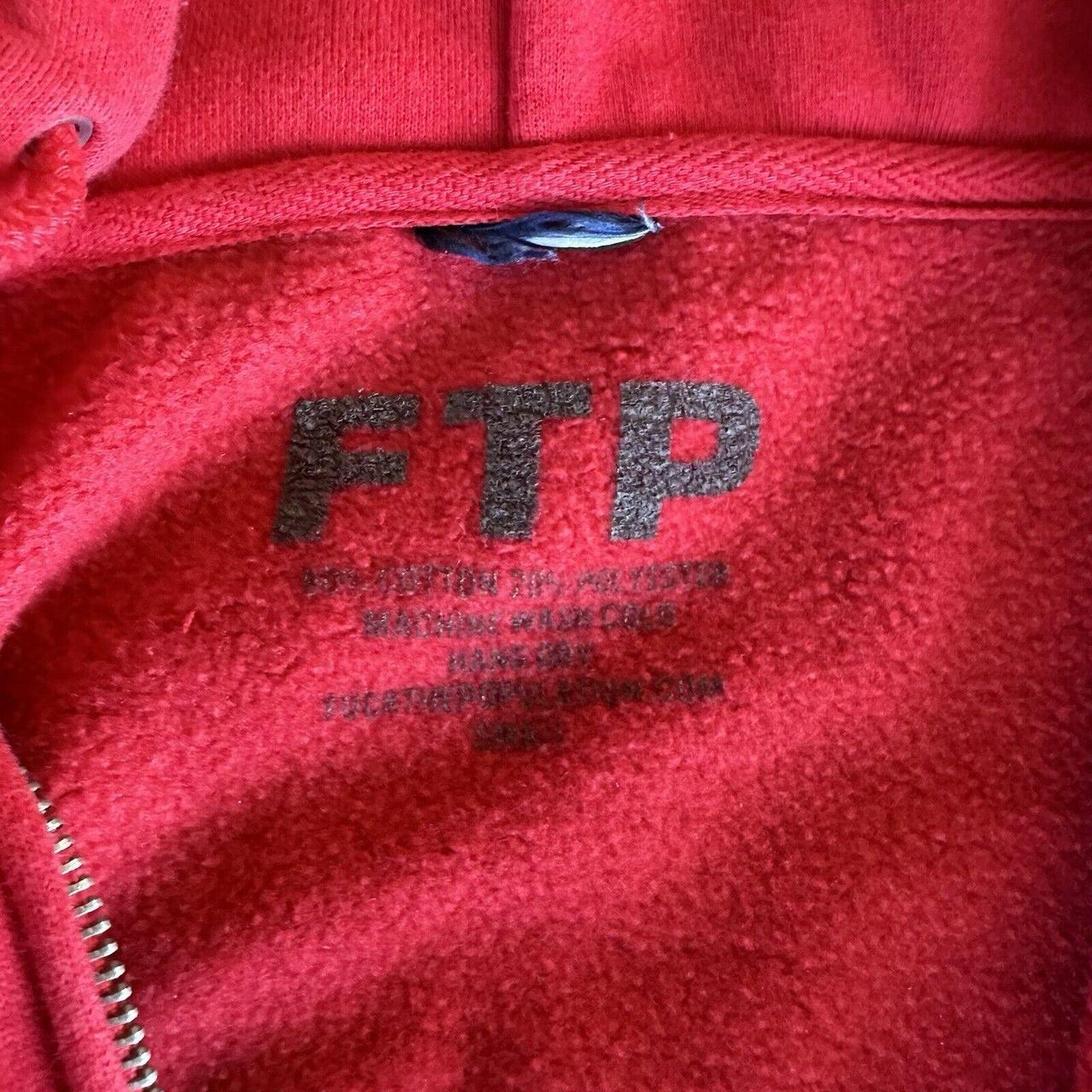 FTP F ck the Population Man Zip Up Hoodie Small Men. Depop