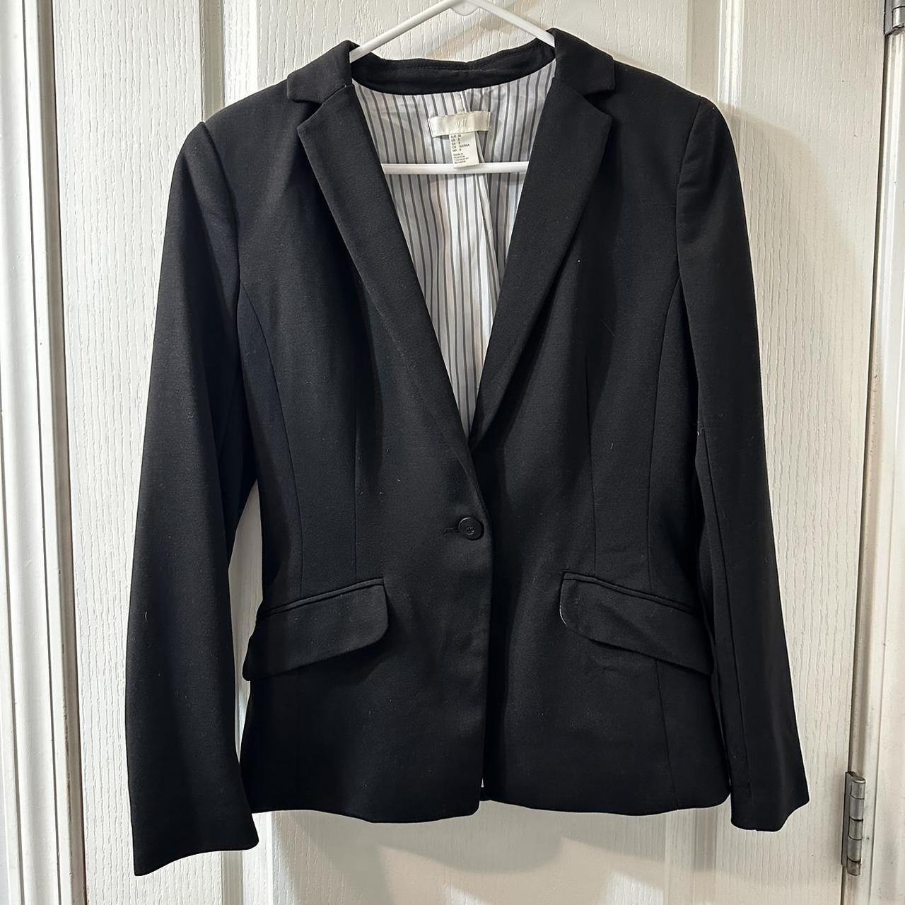 •black blazer •business casual •size 8 us, 38 eur - Depop