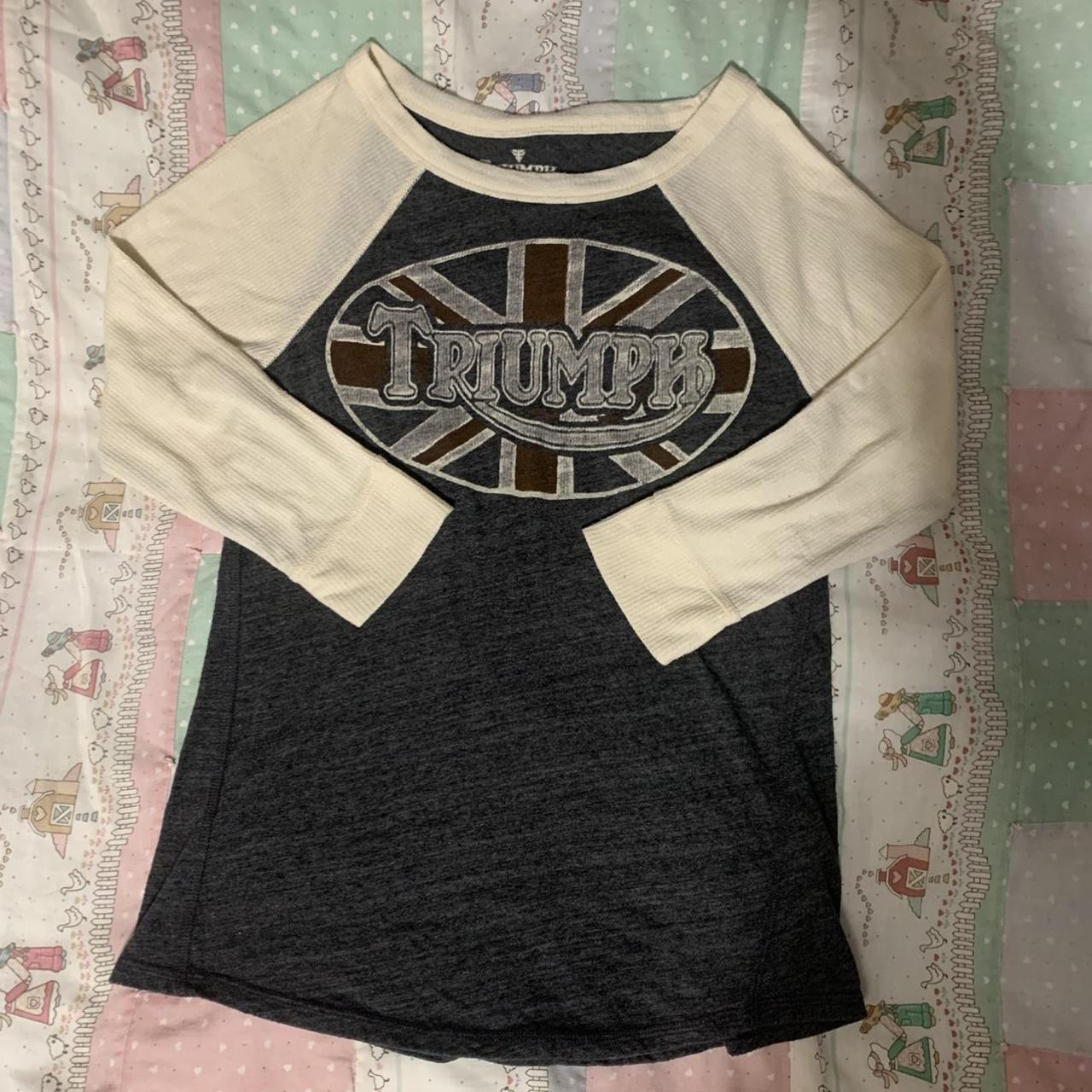 lucky brand triumph long sleeve size small and such - Depop