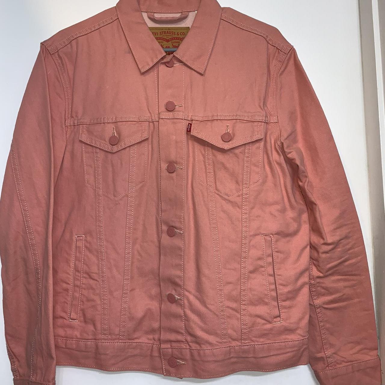 Levi's Men's Pink Jacket Depop