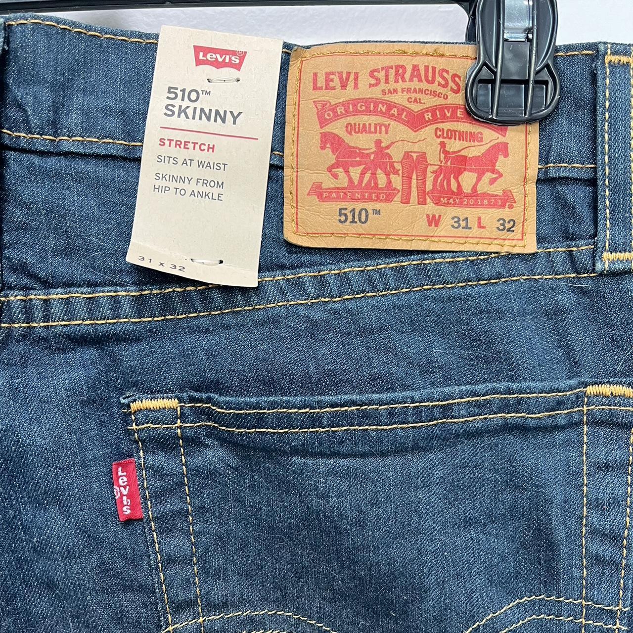 Levis 510 best sale 31 x 32